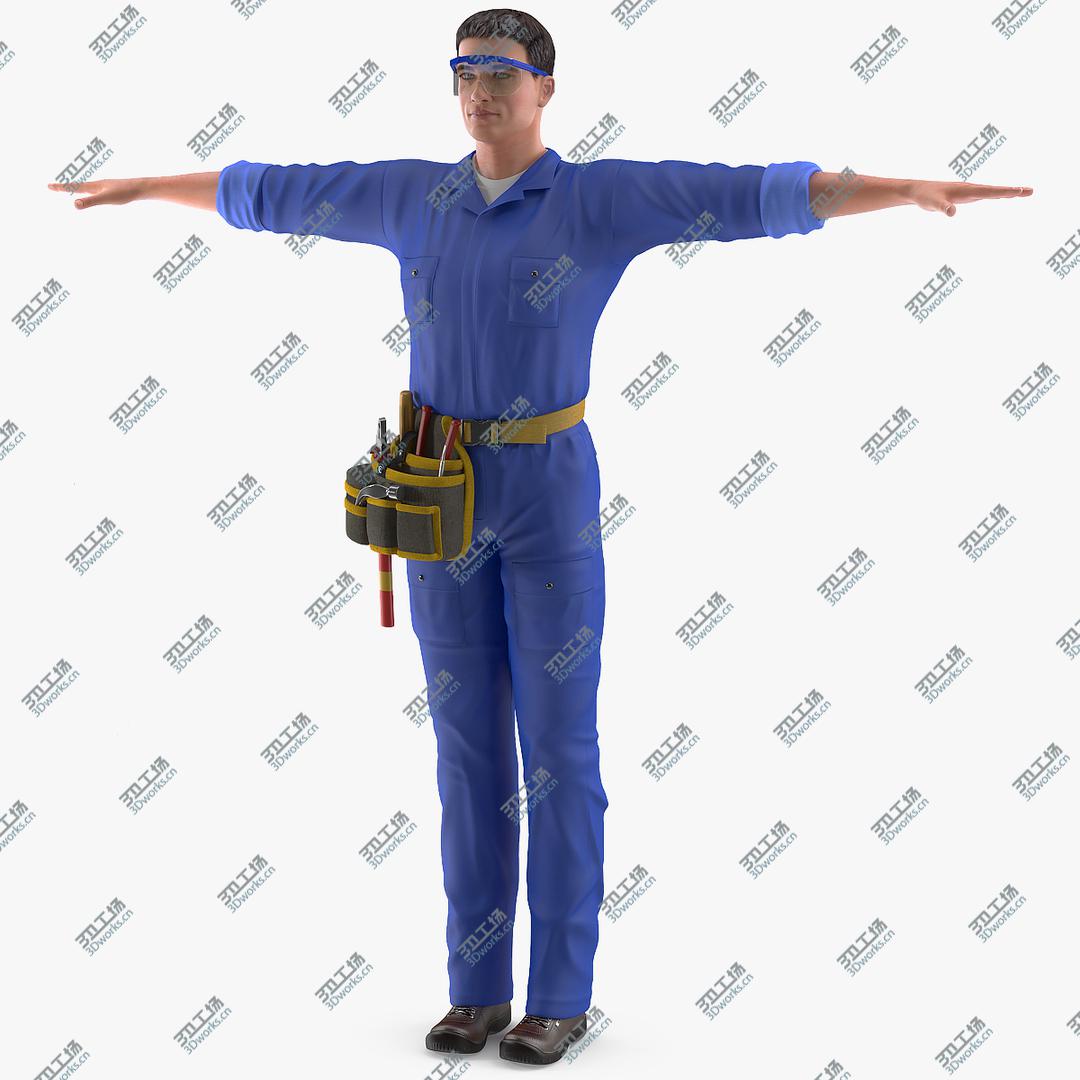 images/goods_img/202104093/Electrician T-Pose 3D model/1.jpg